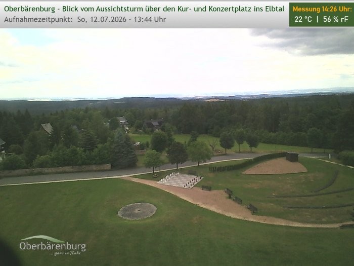Archiv Foto Webcam Aussichtsturm Oberbärenburg