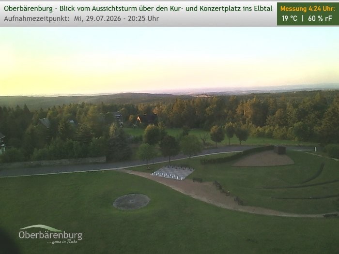 Archiv Foto Webcam Aussichtsturm Oberbärenburg