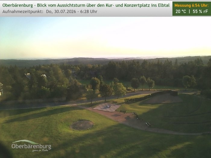 Archiv Foto Webcam Aussichtsturm Oberbärenburg