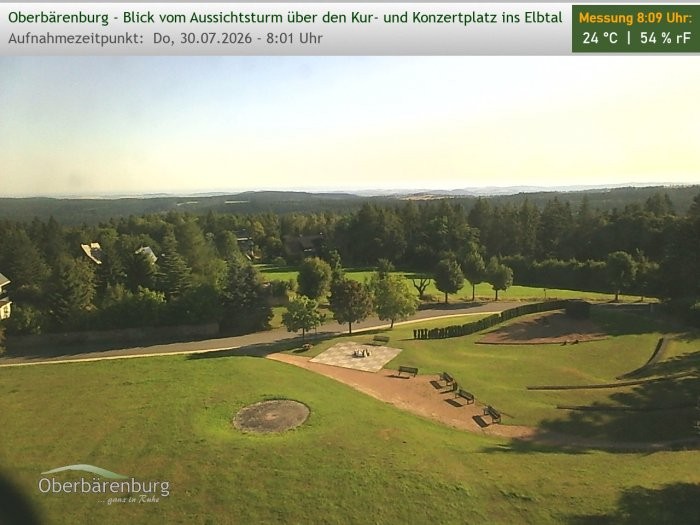 Archiv Foto Webcam Aussichtsturm Oberbärenburg