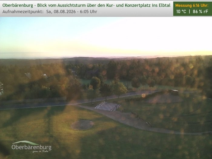 Archiv Foto Webcam Aussichtsturm Oberbärenburg