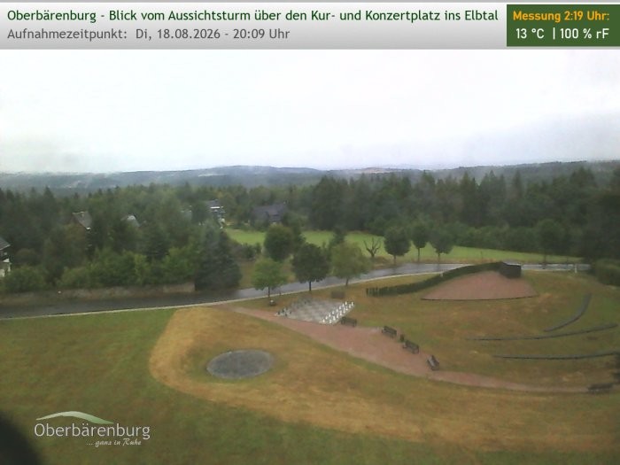 Archiv Foto Webcam Aussichtsturm Oberbärenburg