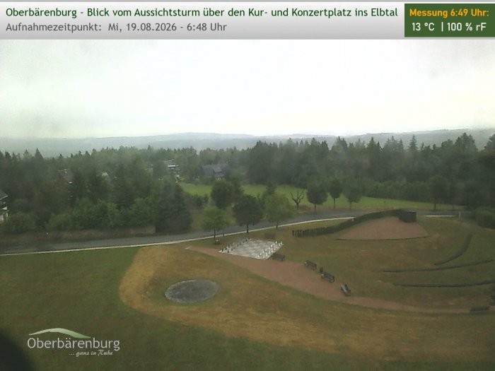 Archiv Foto Webcam Aussichtsturm Oberbärenburg