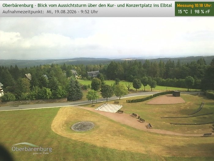 Archiv Foto Webcam Aussichtsturm Oberbärenburg