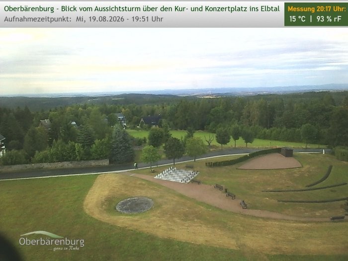 Archiv Foto Webcam Aussichtsturm Oberbärenburg