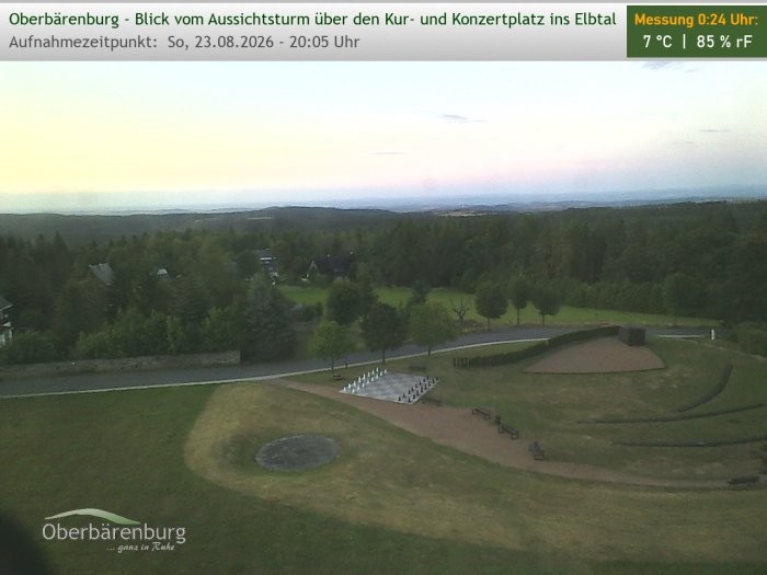 Archiv Foto Webcam Aussichtsturm Oberbärenburg
