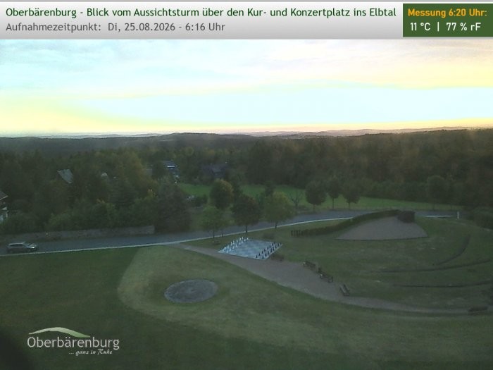 Archiv Foto Webcam Aussichtsturm Oberbärenburg