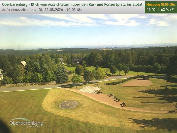 Archiv Foto Webcam Aussichtsturm Oberbärenburg