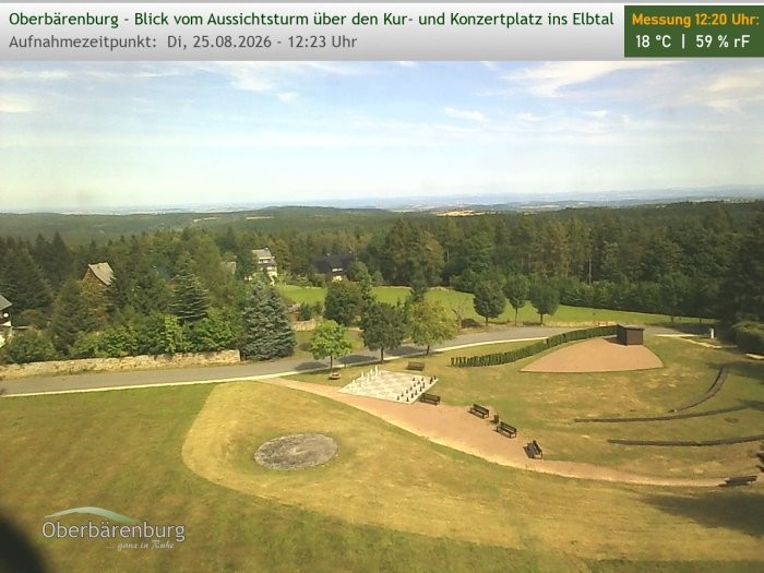 Archiv Foto Webcam Aussichtsturm Oberbärenburg