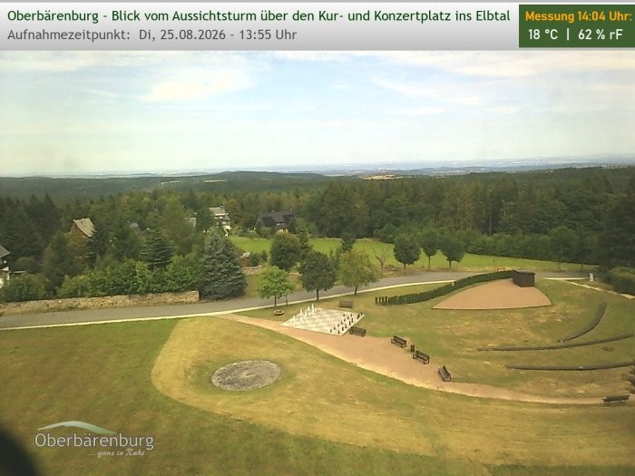 Archiv Foto Webcam Aussichtsturm Oberbärenburg