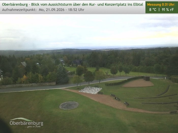 Archiv Foto Webcam Aussichtsturm Oberbärenburg