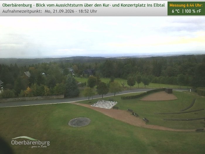 Archiv Foto Webcam Aussichtsturm Oberbärenburg