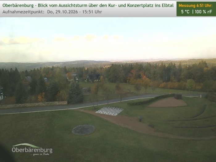 Archiv Foto Webcam Aussichtsturm Oberbärenburg
