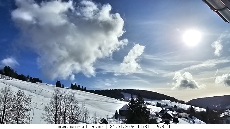 Archiv Foto Webcam Todtnauberg: Haus Keller