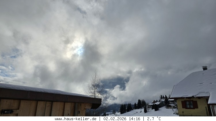 Archiv Foto Webcam Todtnauberg: Haus Keller