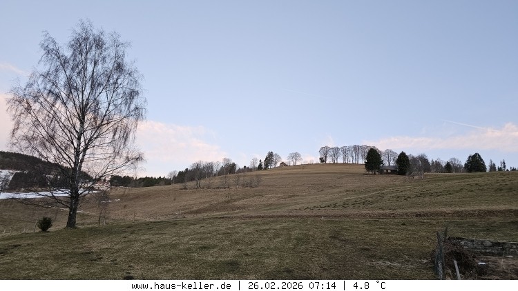 Archived image Webcam Todtnauberg: guest house Keller