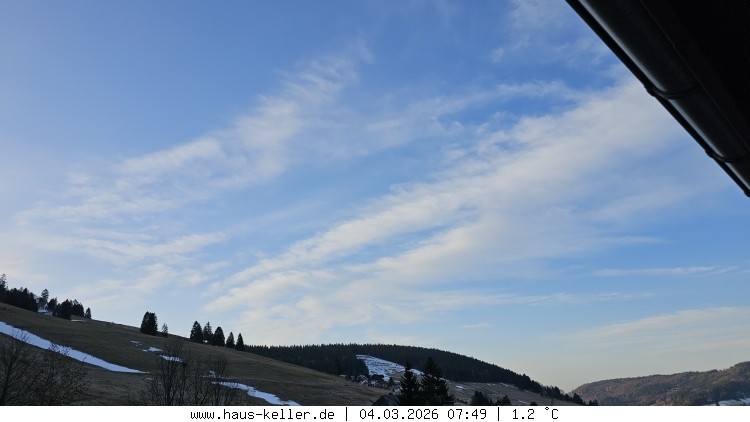 Archiv Foto Webcam Todtnauberg: Haus Keller