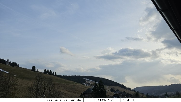 Archiv Foto Webcam Todtnauberg: Haus Keller