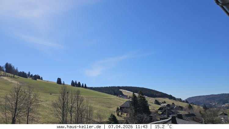Archiv Foto Webcam Todtnauberg: Haus Keller