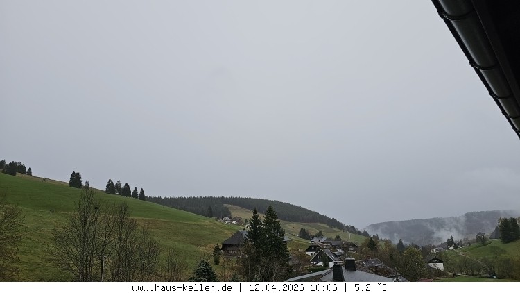 Archived image Webcam Todtnauberg: guest house Keller