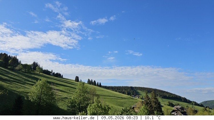 Archiv Foto Webcam Todtnauberg: Haus Keller