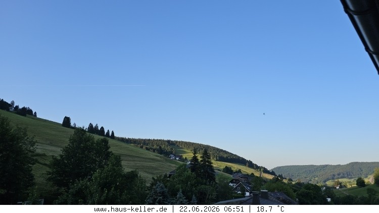 Archived image Webcam Todtnauberg: guest house Keller