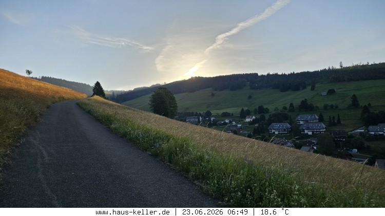 Archived image Webcam Todtnauberg: guest house Keller