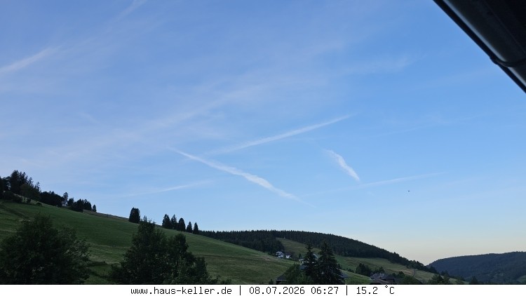 Archived image Webcam Todtnauberg: guest house Keller