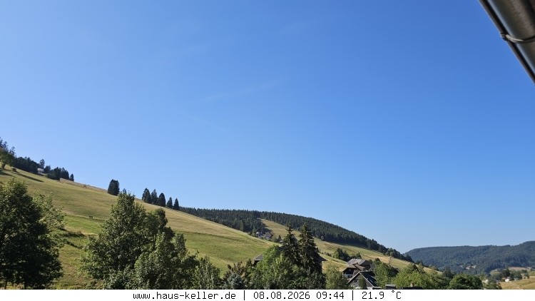 Archived image Webcam Todtnauberg: guest house Keller