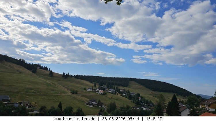 Archiv Foto Webcam Todtnauberg: Haus Keller