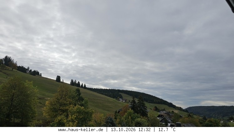 Archived image Webcam Todtnauberg: guest house Keller