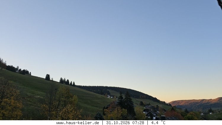 Archived image Webcam Todtnauberg: guest house Keller