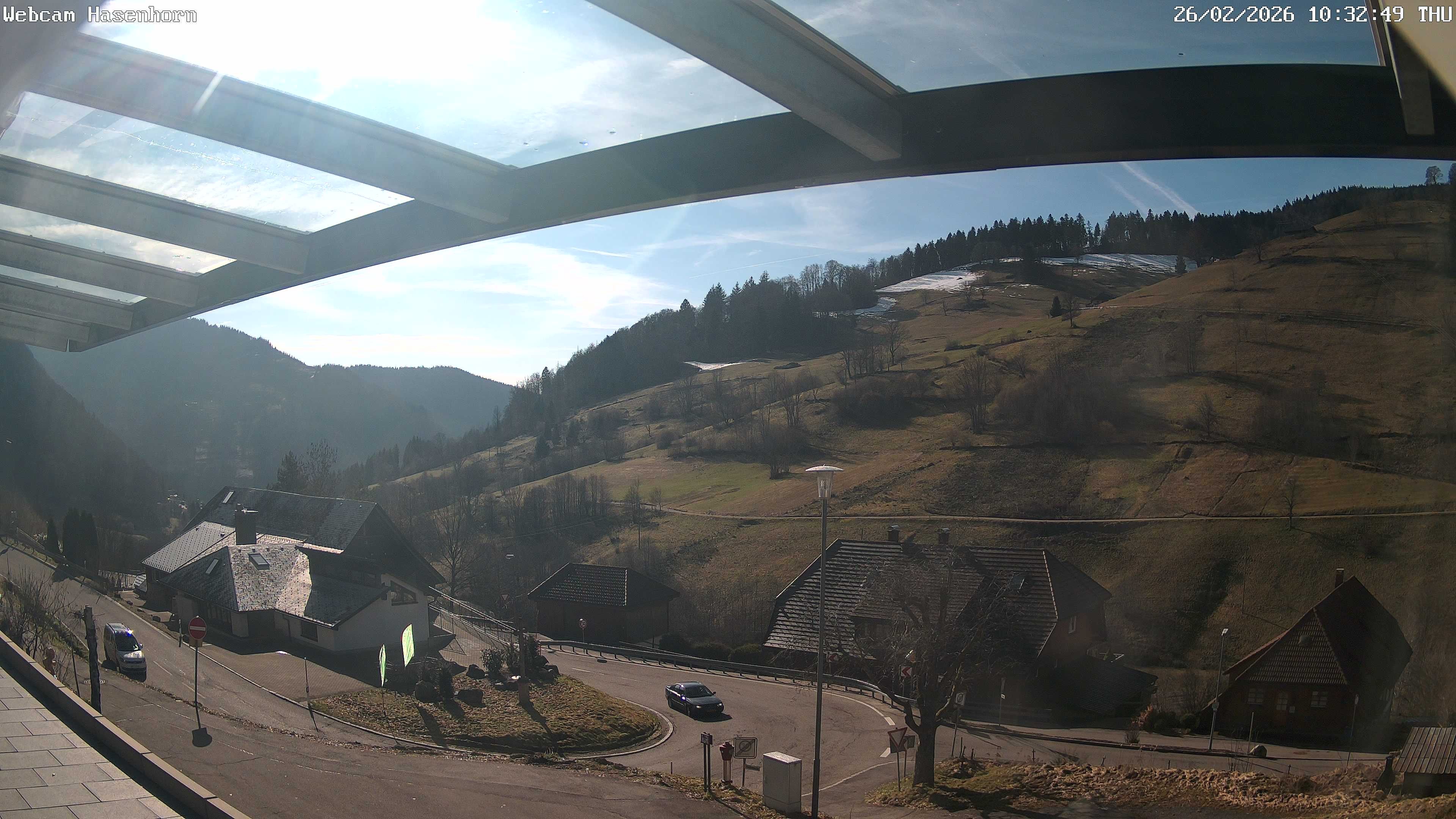 Archived image Webcam Hasenhorn mountain (Black Forest)
