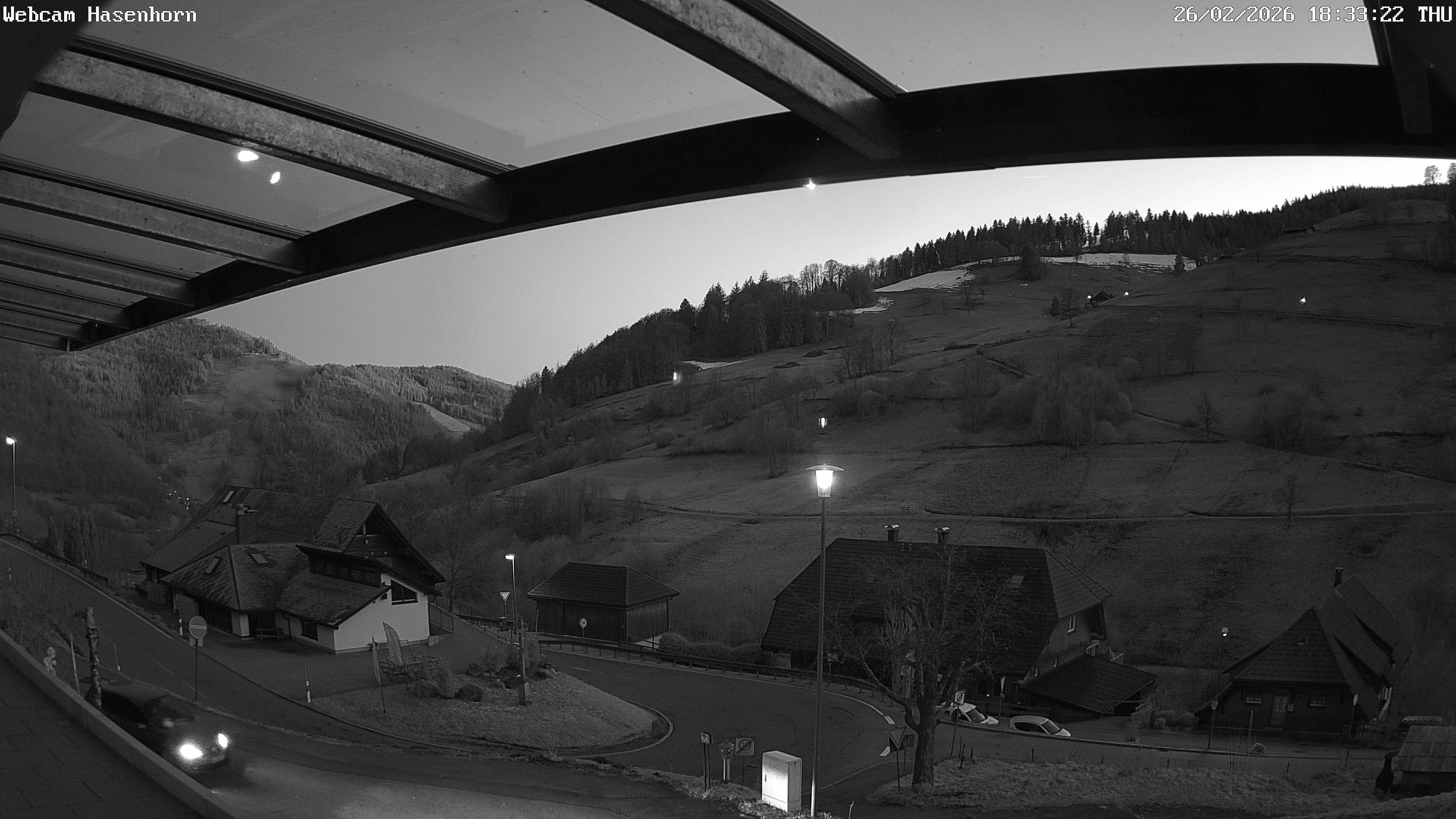 Archived image Webcam Hasenhorn mountain (Black Forest)