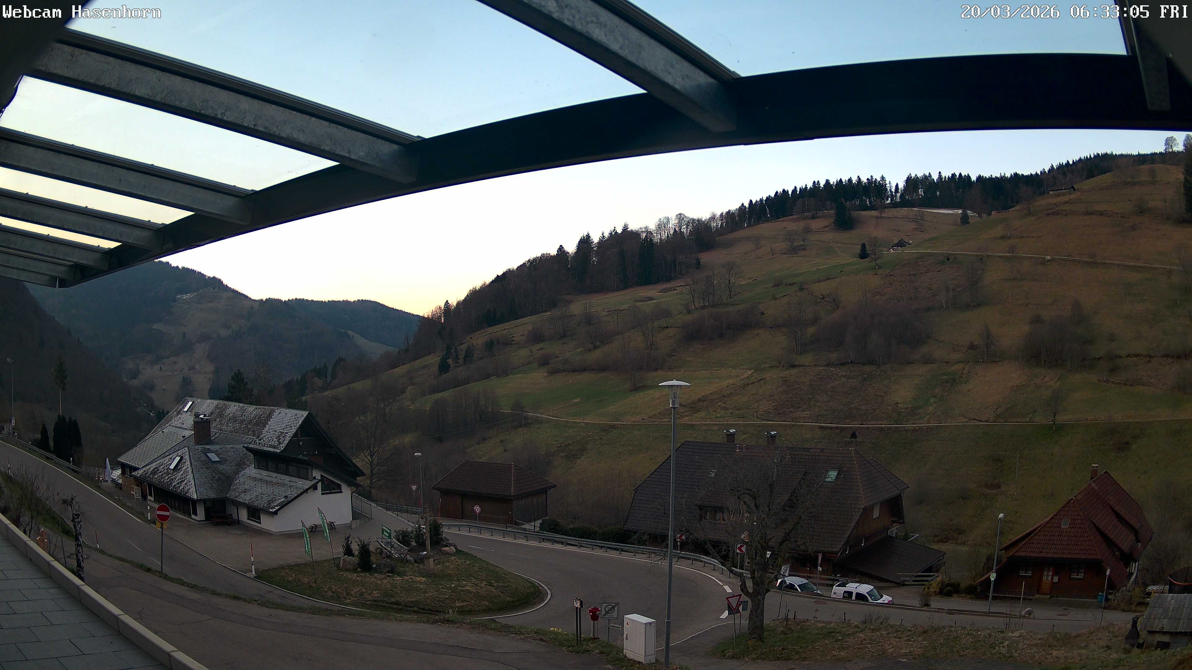 Archived image Webcam Hasenhorn mountain (Black Forest)