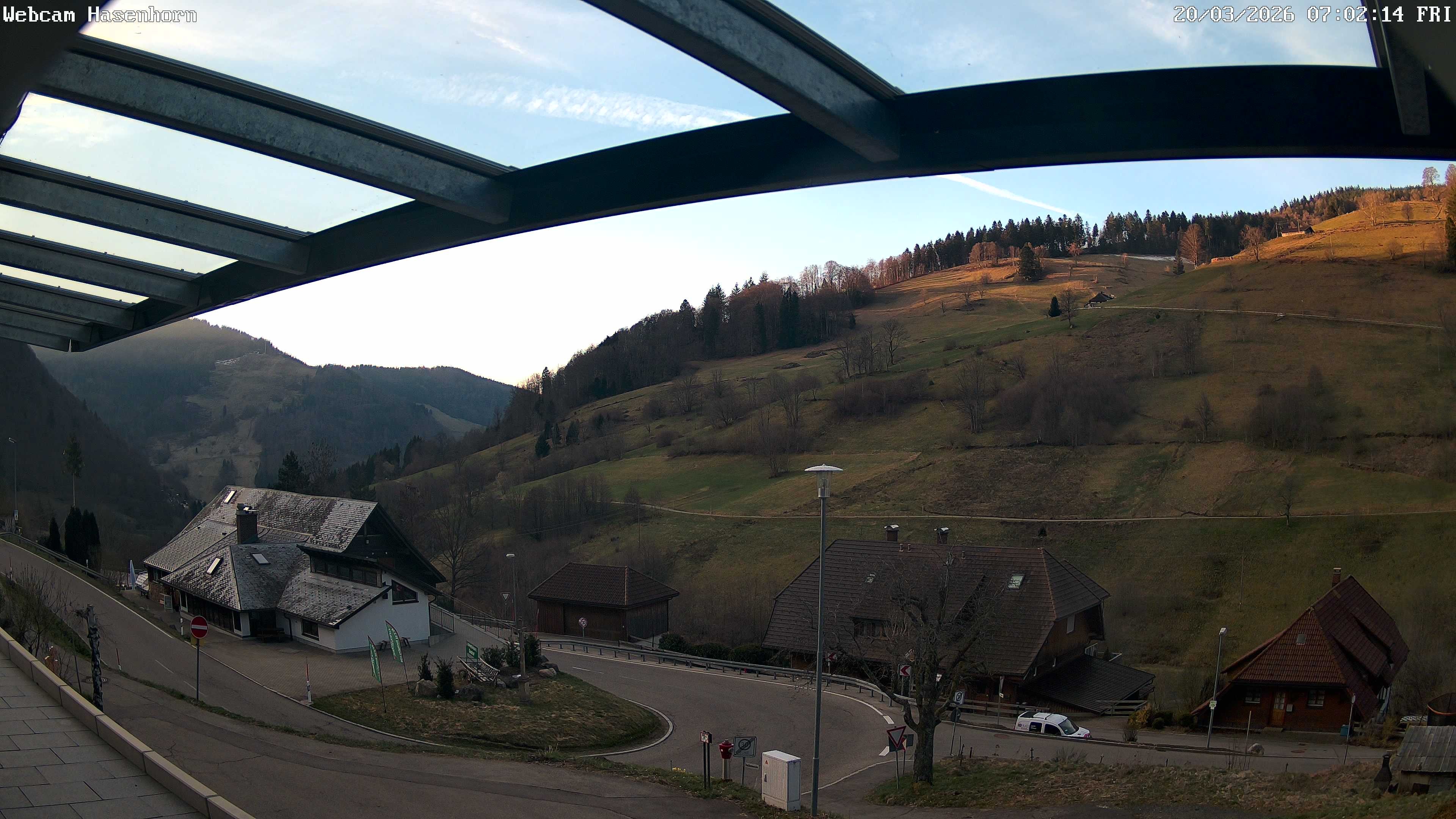 Archived image Webcam Hasenhorn mountain (Black Forest)