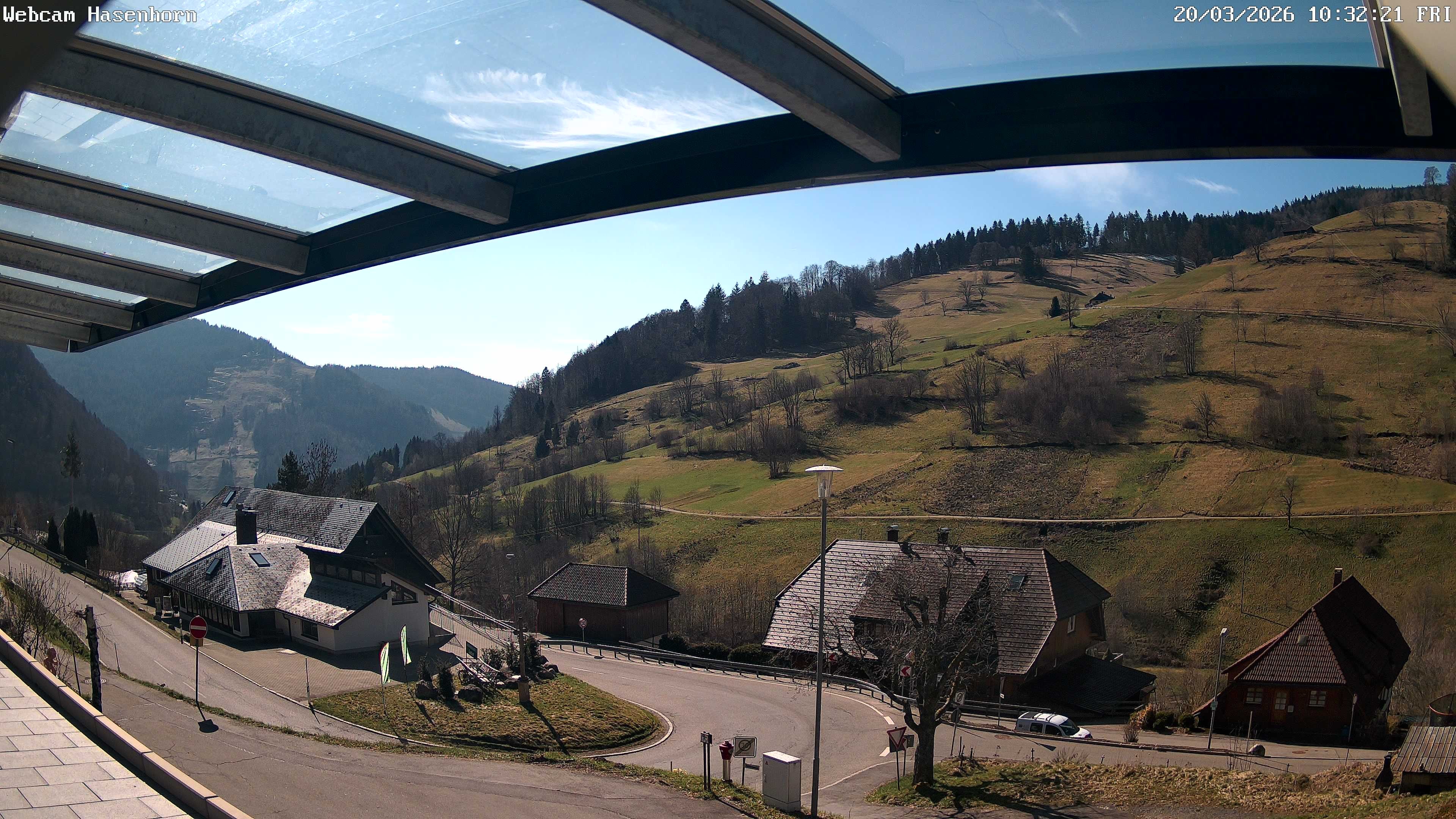 Archived image Webcam Hasenhorn mountain (Black Forest)