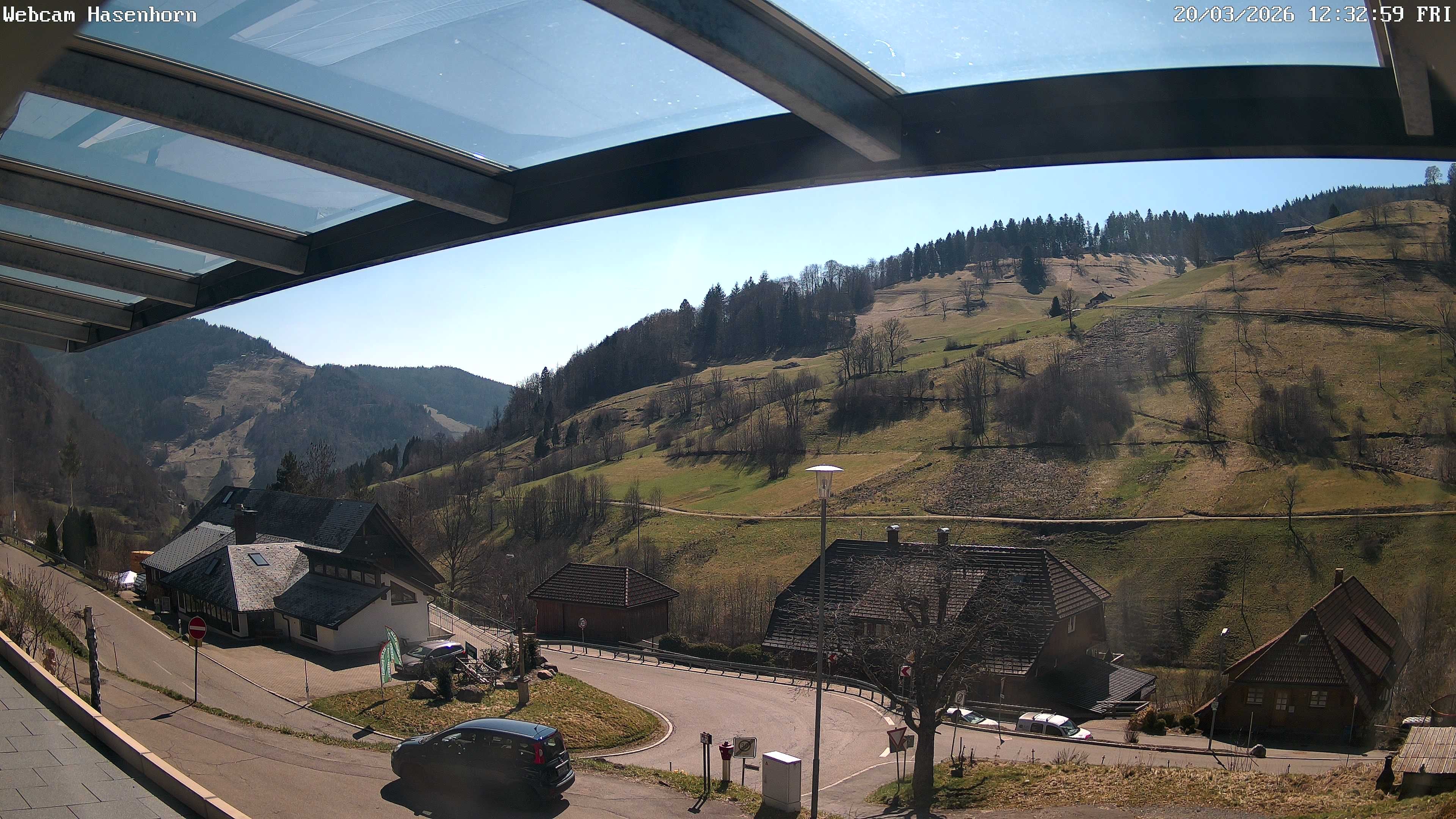 Archived image Webcam Hasenhorn mountain (Black Forest)