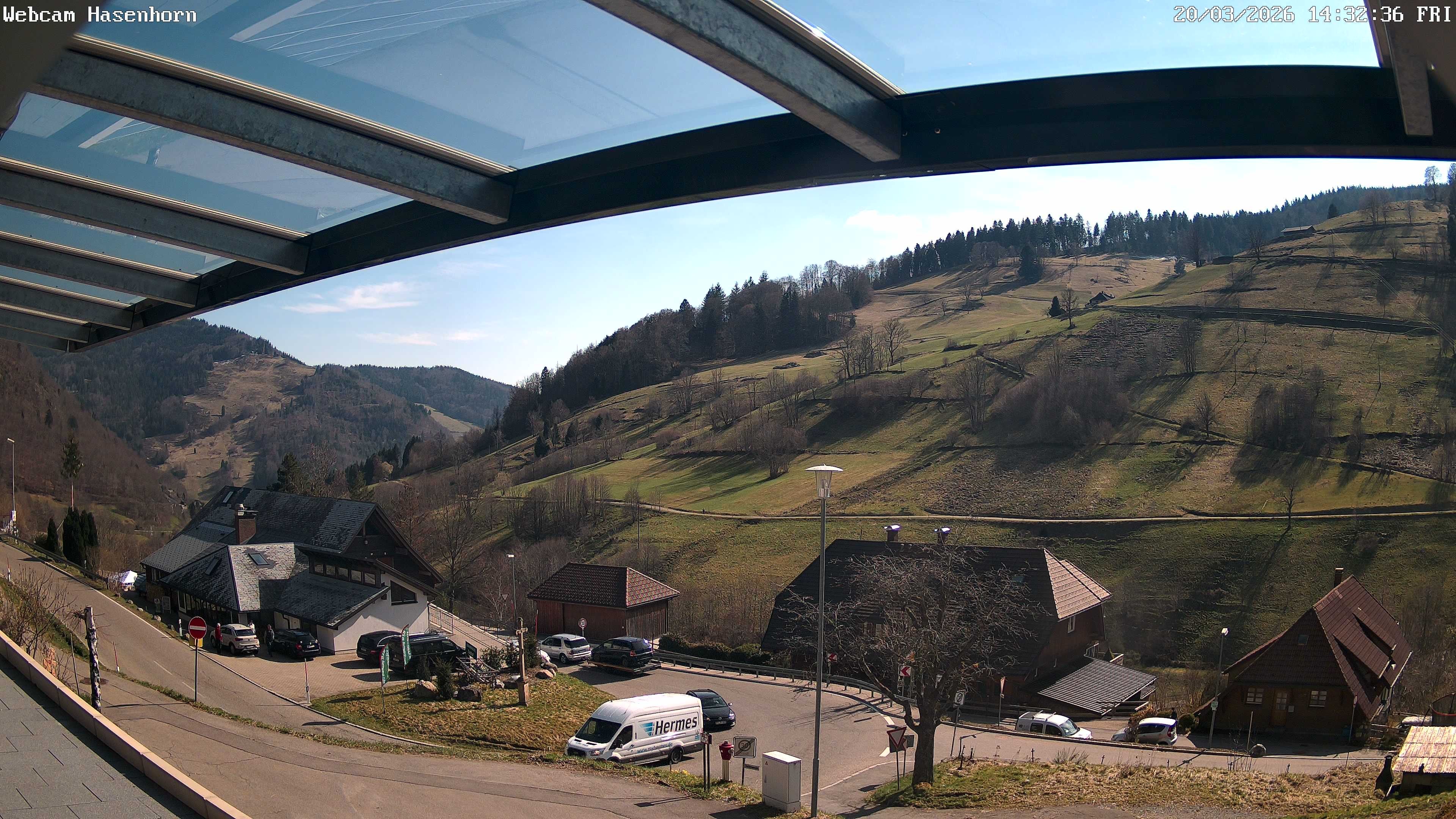 Archived image Webcam Hasenhorn mountain (Black Forest)