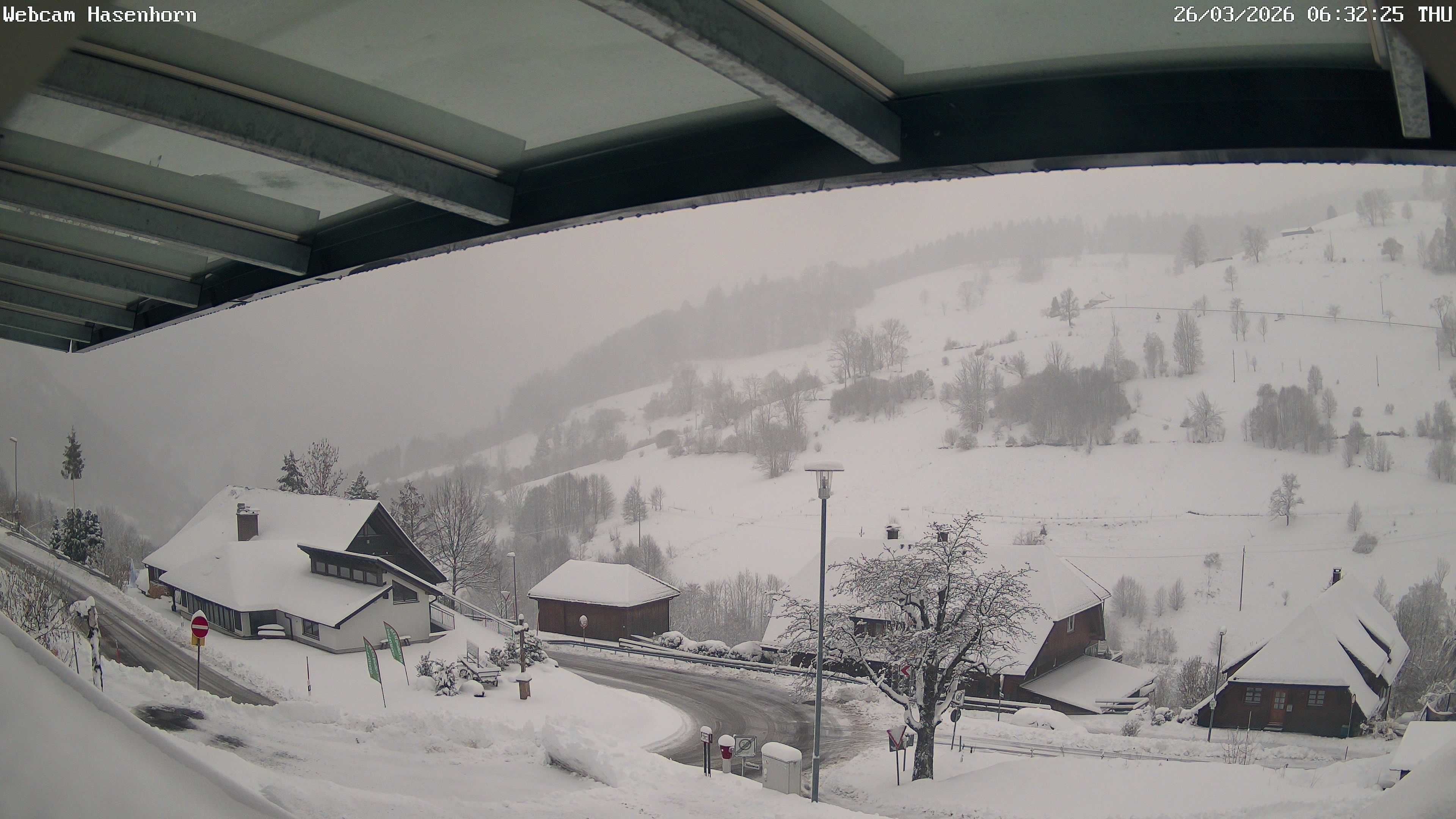 Archived image Webcam Hasenhorn mountain (Black Forest)