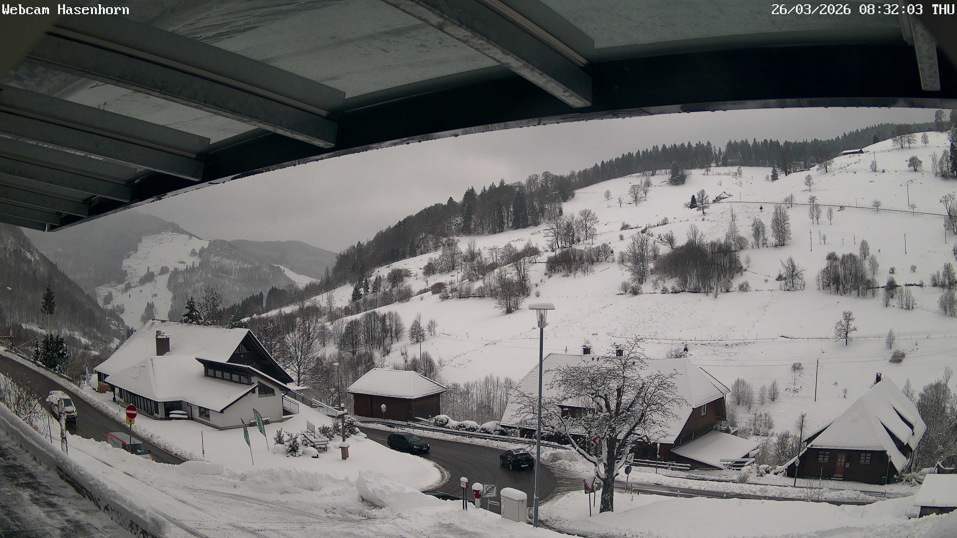 Archived image Webcam Hasenhorn mountain (Black Forest)