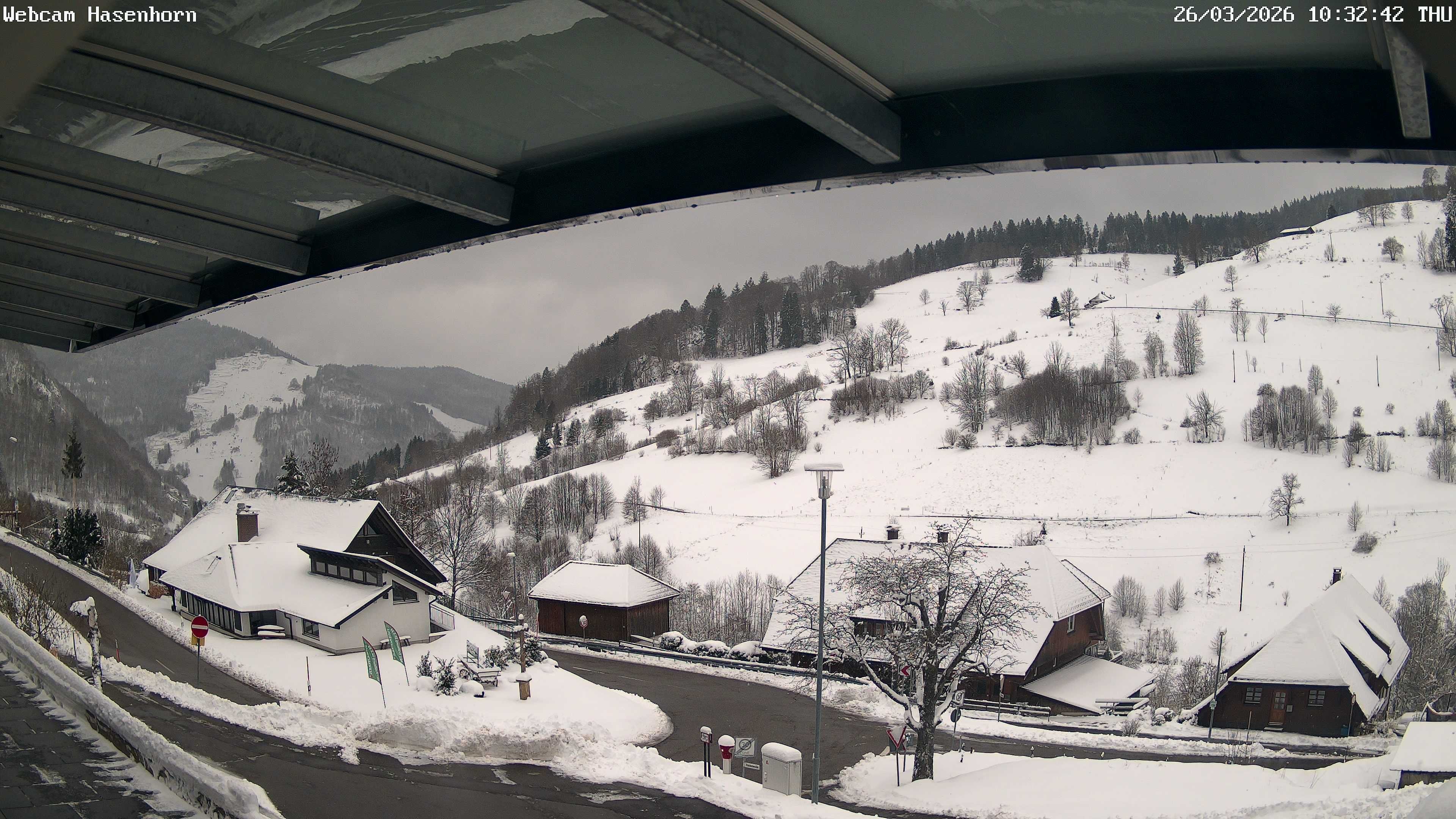 Archived image Webcam Hasenhorn mountain (Black Forest)
