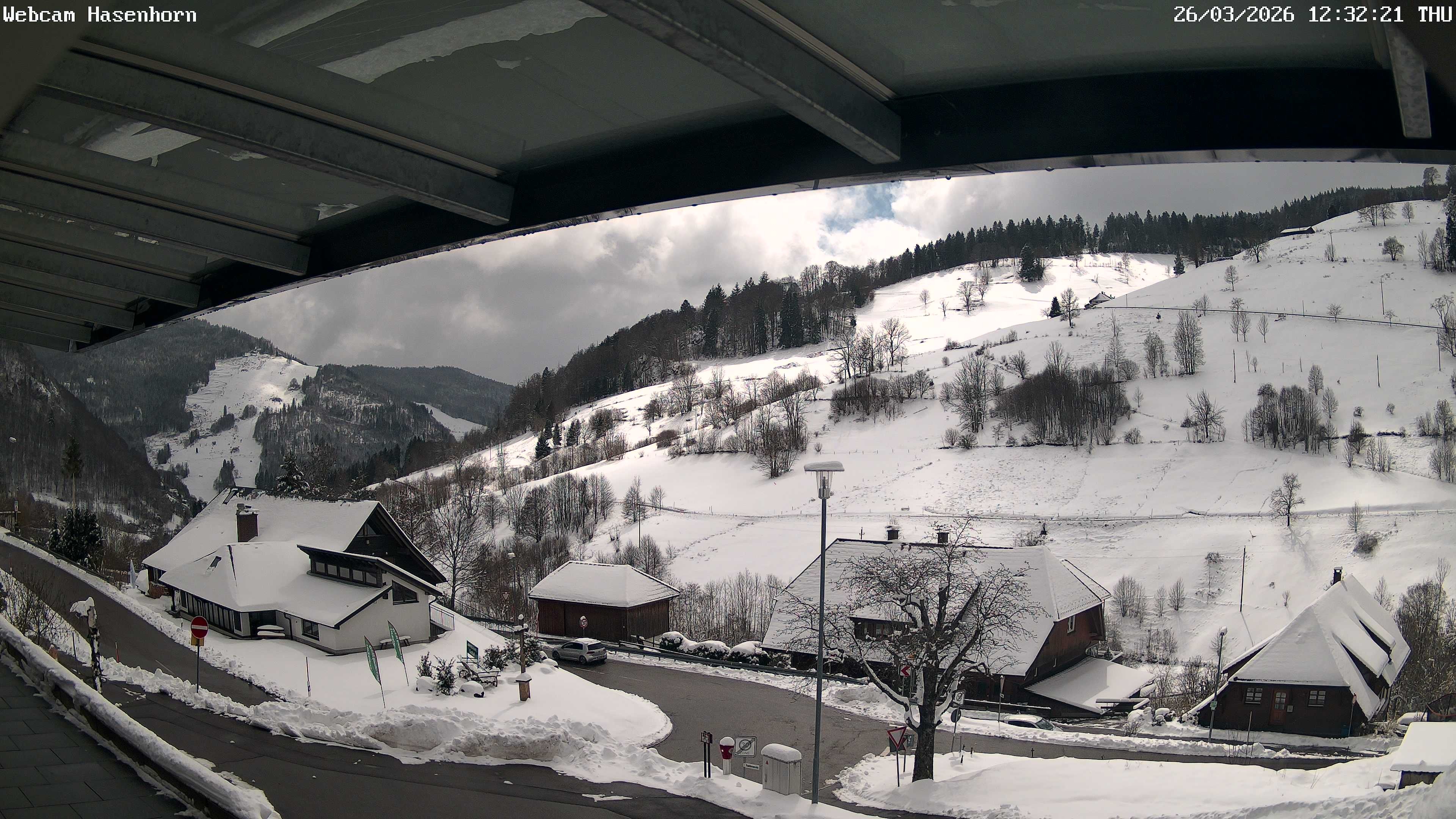 Archived image Webcam Hasenhorn mountain (Black Forest)