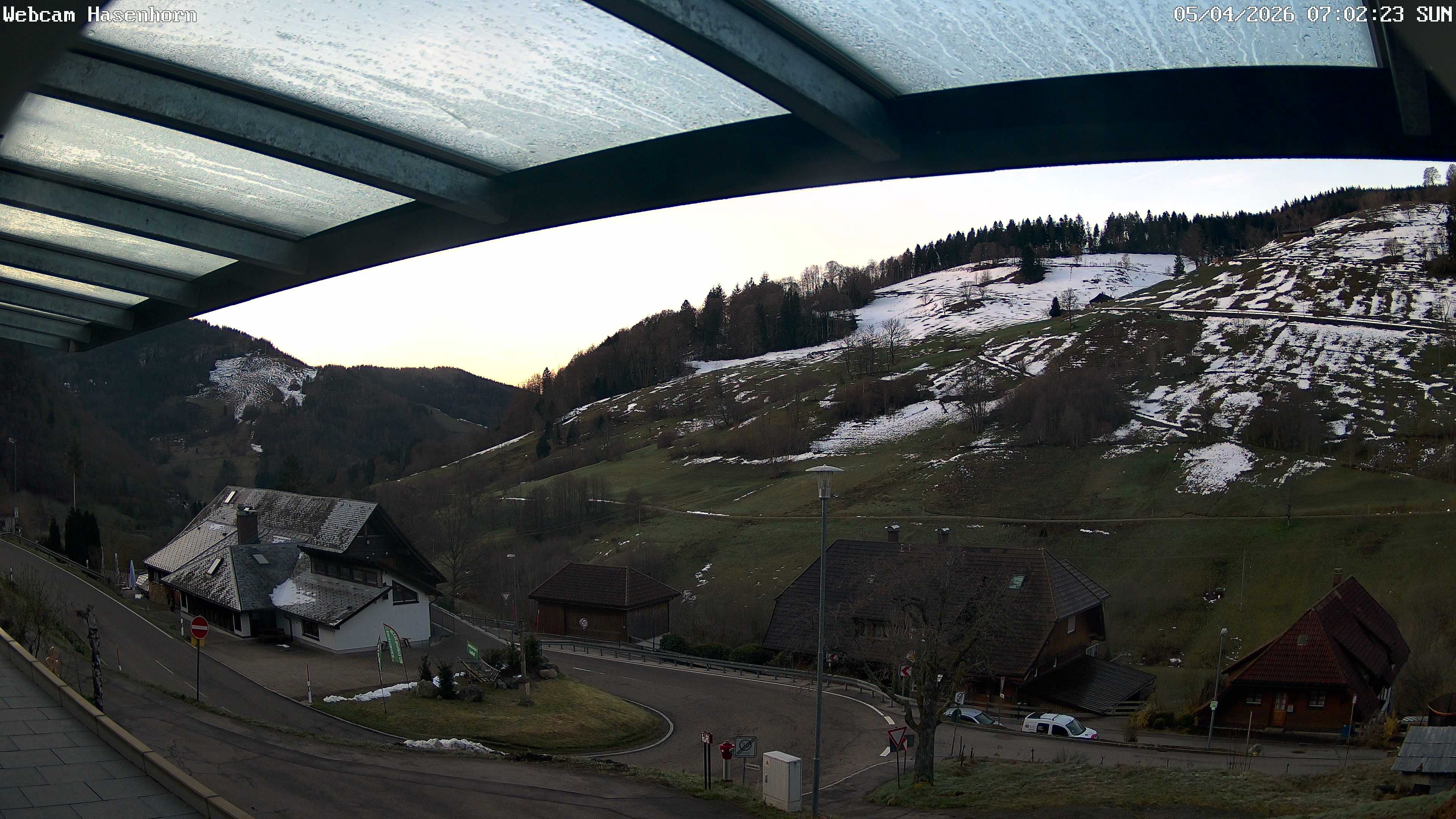 Archived image Webcam Hasenhorn mountain (Black Forest)