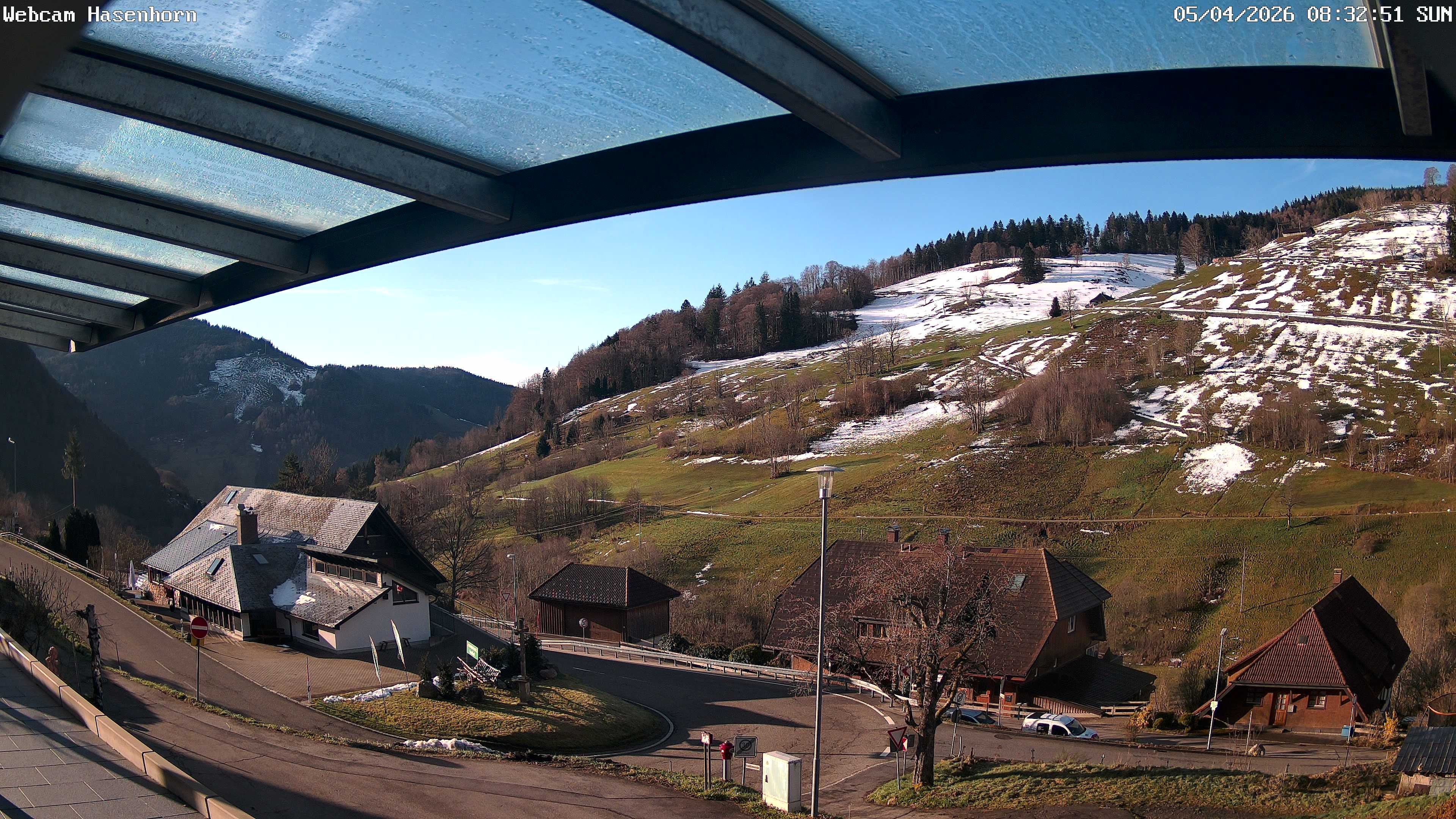 Archived image Webcam Hasenhorn mountain (Black Forest)