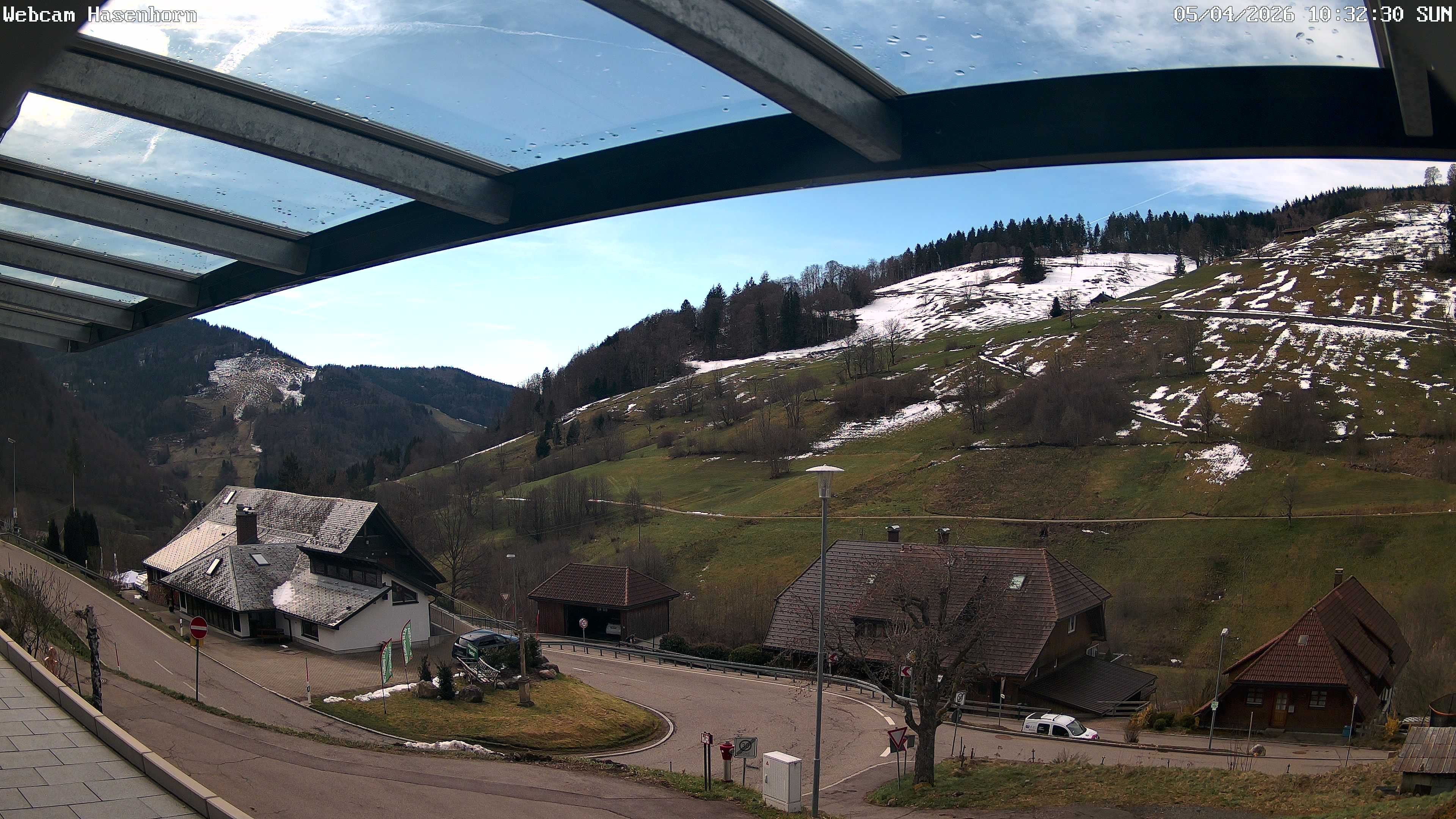 Archived image Webcam Hasenhorn mountain (Black Forest)