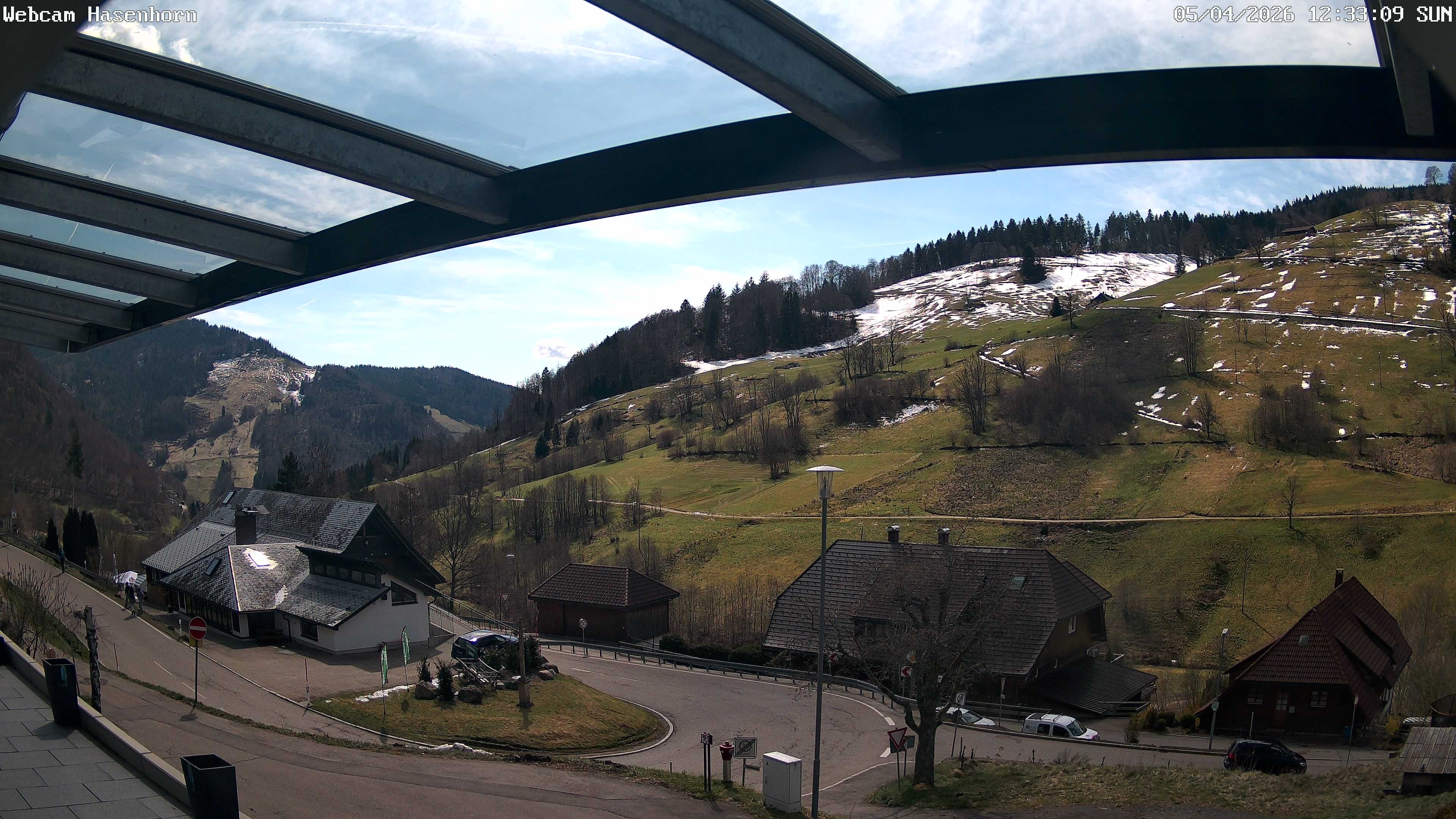 Archived image Webcam Hasenhorn mountain (Black Forest)