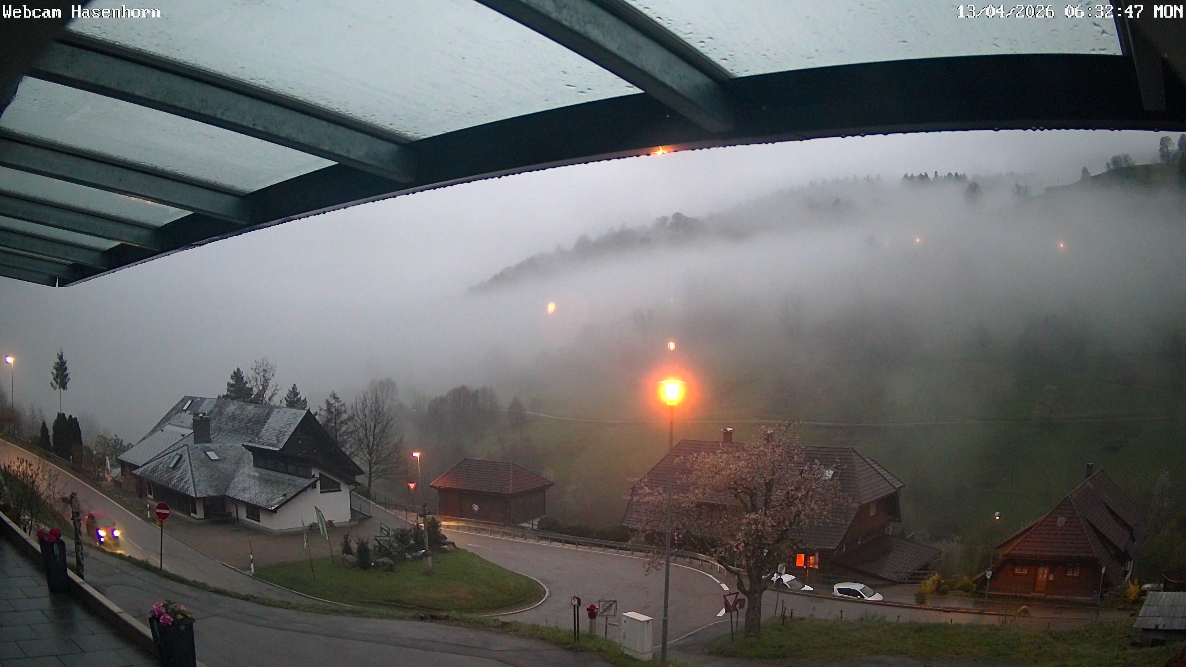 Archived image Webcam Hasenhorn mountain (Black Forest)