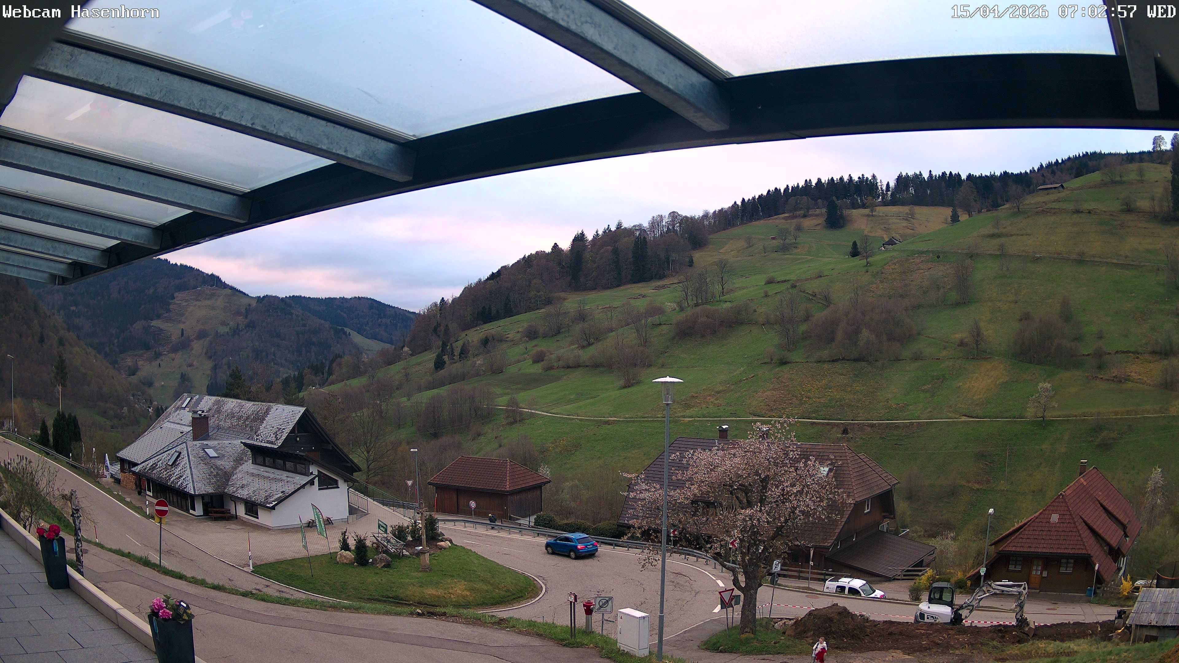 Archived image Webcam Hasenhorn mountain (Black Forest)