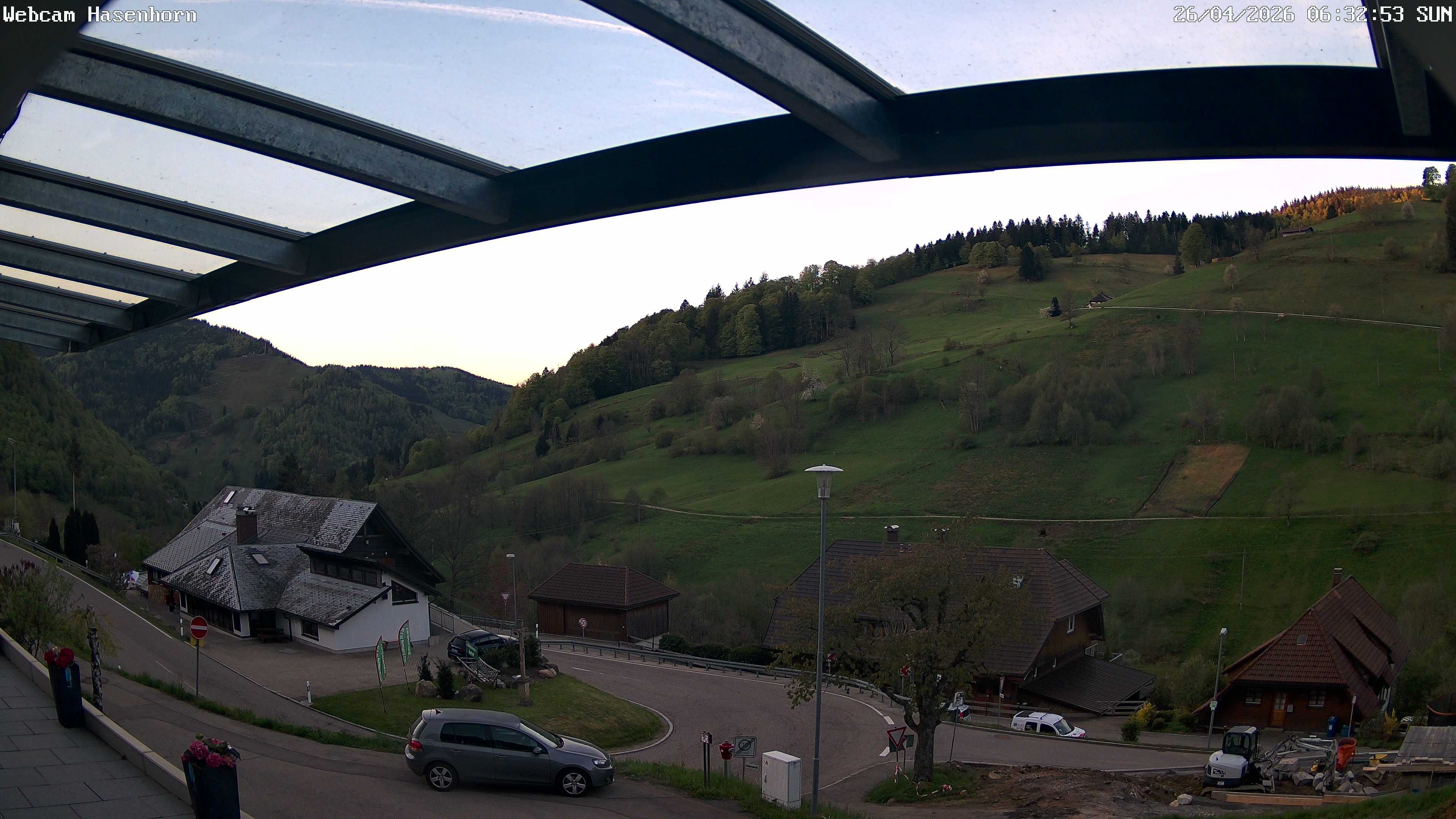 Archived image Webcam Hasenhorn mountain (Black Forest)